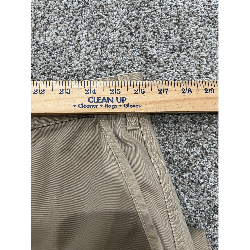 Polo Ralph Lauren Mens Classic Fit Khaki Tan Cotton Chino Shorts Size 52 Big - Picture 4 of 6